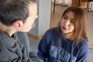 Die Bolivianerin Maria Grace Soto Acre leistete ihren Freiwilligendienst in den Eichsfelder Werkstätten der Raphael Gesellschaft. Foto: SMMP/Ulrich Bock